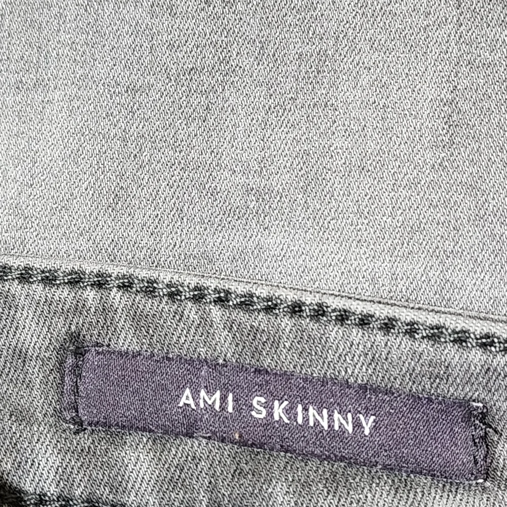 NYDJ size‎ 12 Lift Tuck Ami Skinny Jeans Ankle Length Gray Ash